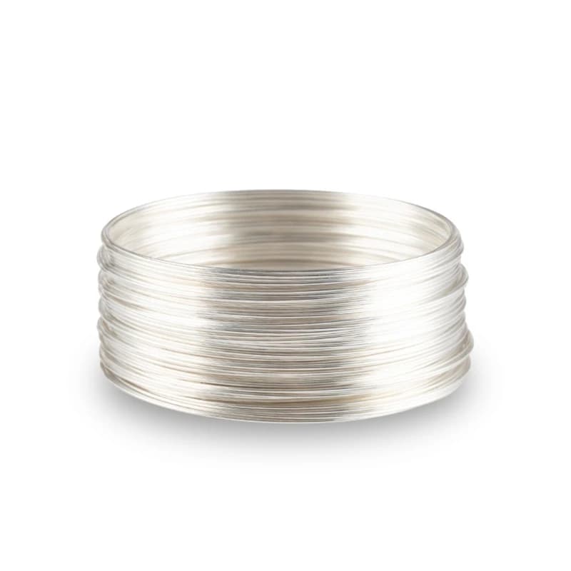 Fil d'acier à mémoire forme pour fabrication bijoux, bagues, colliers, bracelets, fils bricolage