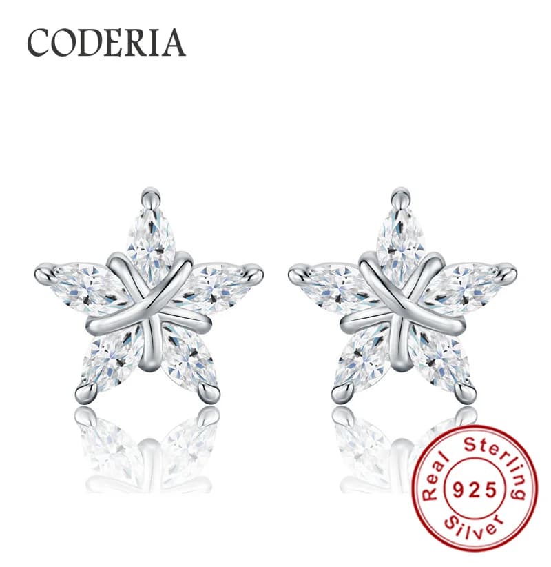Boucles d'oreilles en moissanite taille marquise certifiées GRA pour femmes. Boucles d'oreilles en d
