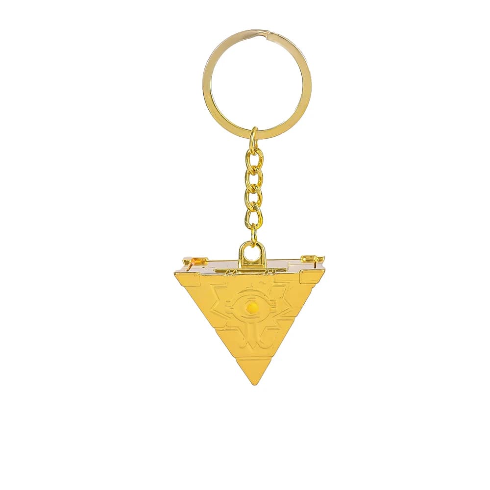 Collier Anime Yu-Gi-Oh, Yugi Muto, Grande Taille, EnerPuzzle 3D, Roue Millénium, fissuracteurs du Ge