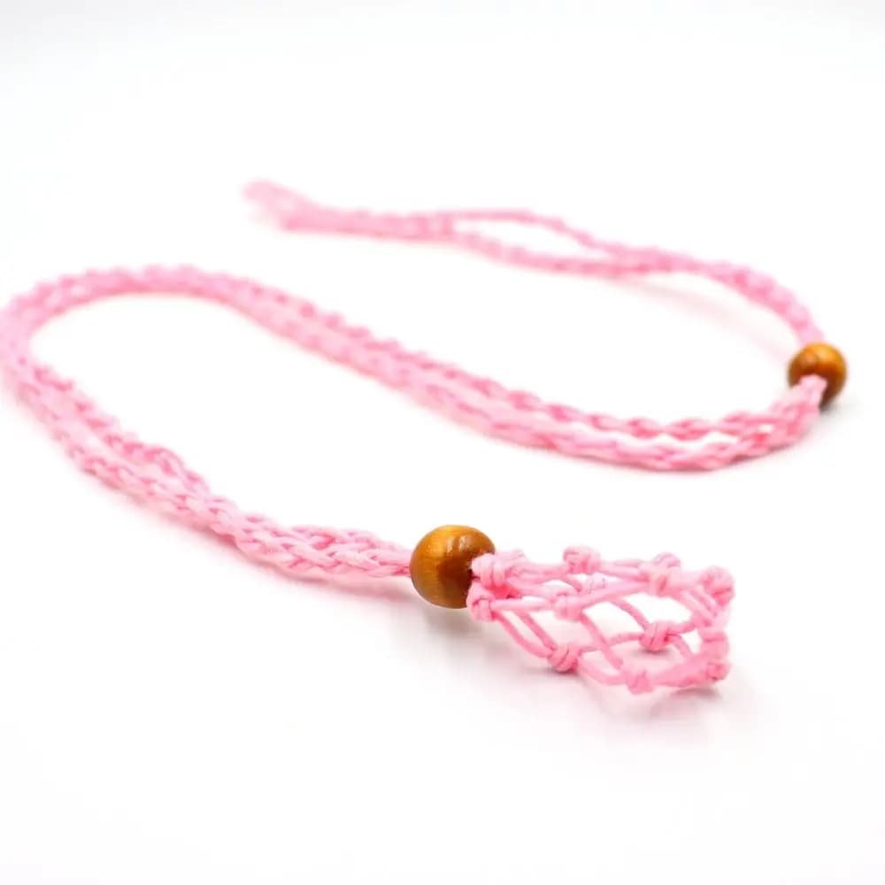 Cordon de collier DIY tressé réglable en longueur, support de collier en cristal, cordon de collier 