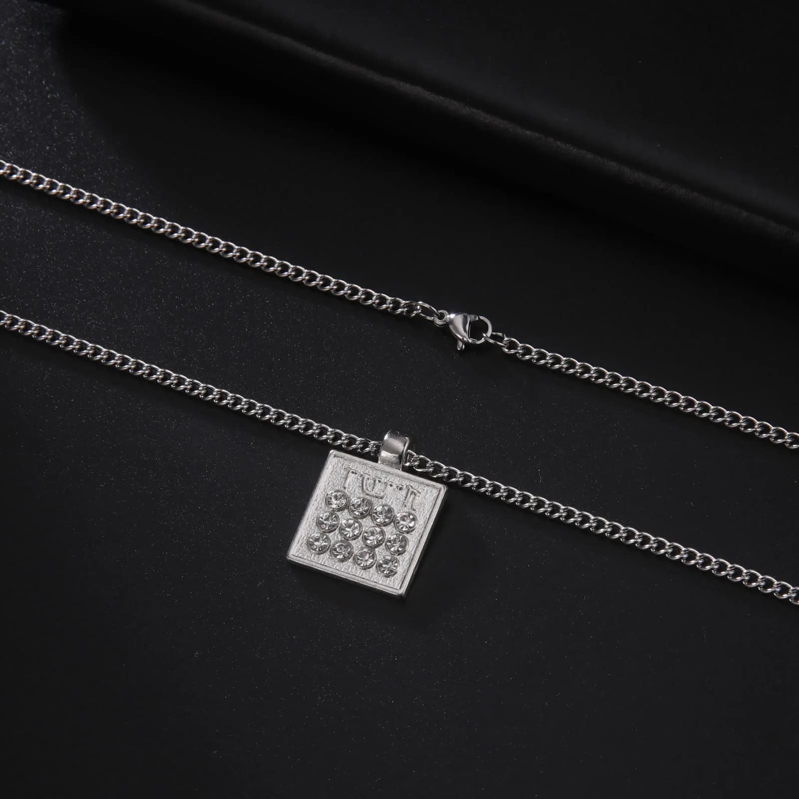 Collier pendentif Rune surnaturelle, colliers en acier inoxydable rempli de 12 tribus, couleur or An