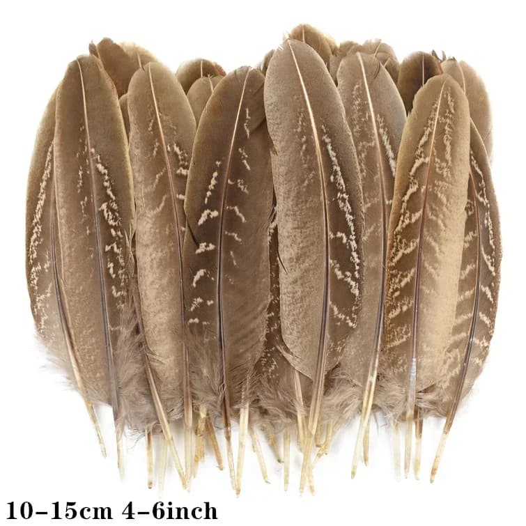 Plumes de faisan naturelles pour la fabrication de bijoux, artisanat, attrape-rêves, création de bij