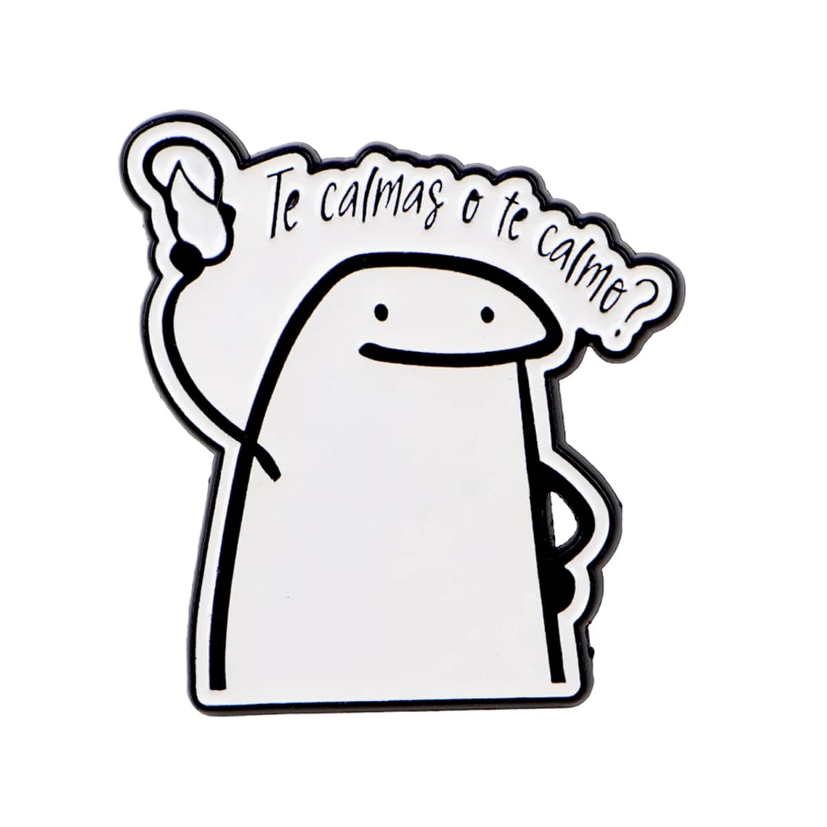 Broche en émail avec citations espagnoles, bâton drôle, broche pour manteau, broches pour femmes, Ba