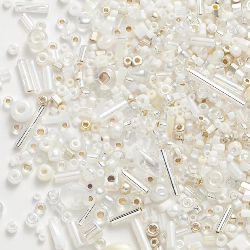 Perles japonaises Miyuki multi-formes, mélange aléatoire de perles en verre amples pour bricolage de