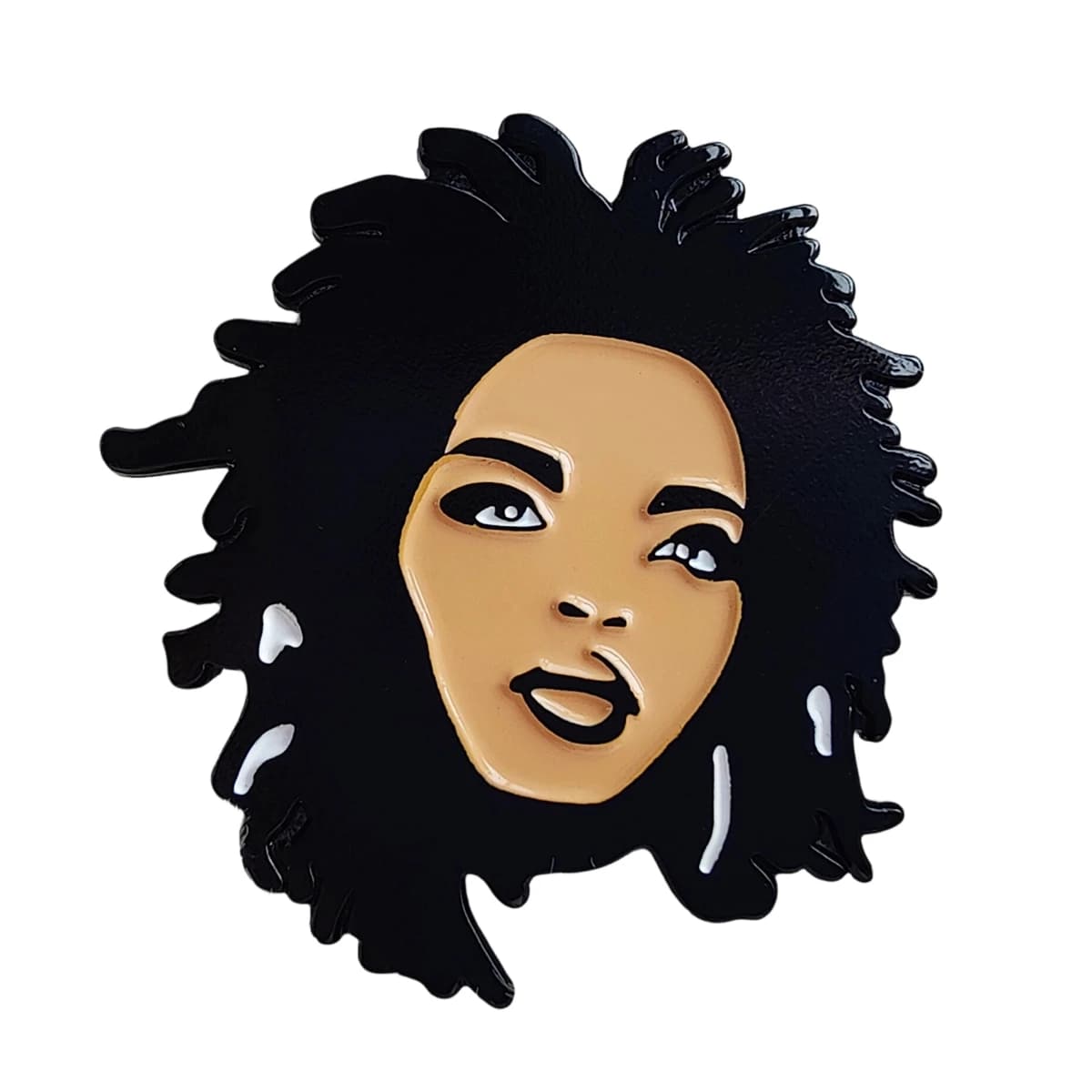 Broche en émail Lauryn Hill Pin Punk Rock, badge en métal, accessoire de bijouterie