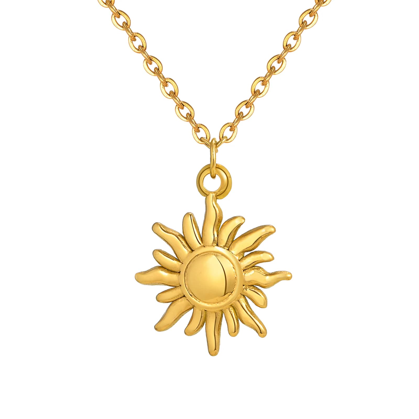 Collier chaîne à perles tricolore taillées en diamant pour femme, collier en Y avec médaille Vierge 