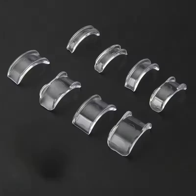 Outils d'anneau à base de spirale transparente, bobine à ressort, ajusteur de taille de bague, tende