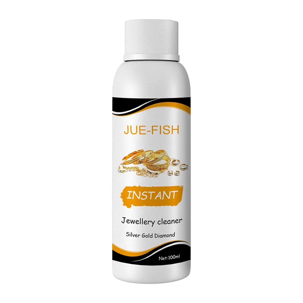 Nettoyant pour bijoux 100 ml, liquide de nettoyage et de polissage pour bijoux en argent, colliers, 