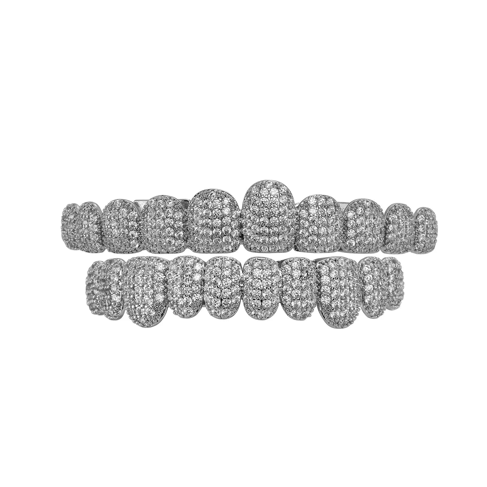 Nouvelles bagues exquises hip-hop entièrement serties de diamants, en or véritable, zircon cubique d