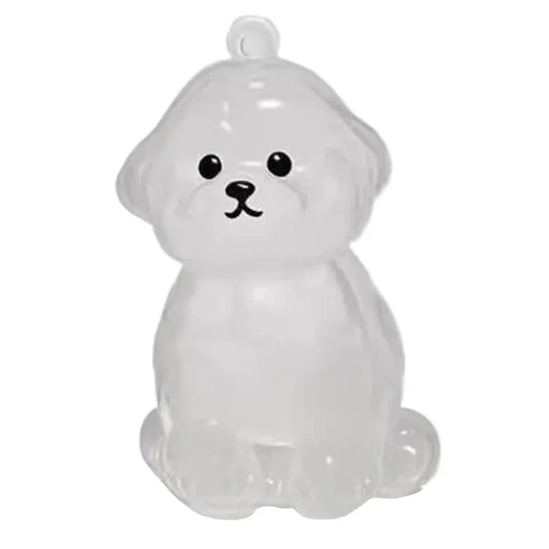 Pendentif porte-clés mignon pour poils de chien, accessoire de sac, porte-clés de voiture pour coupl