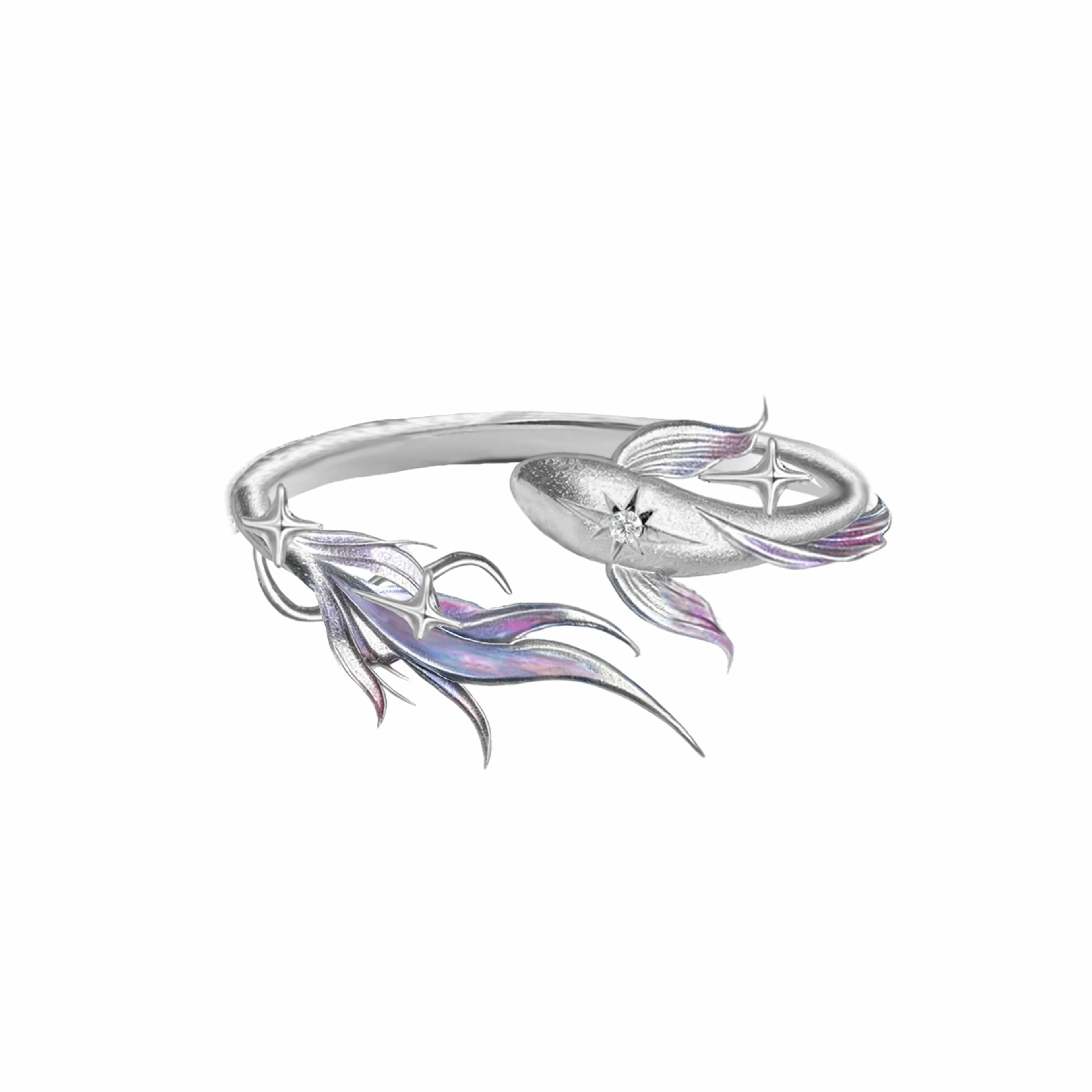 Collier Anime Love and Deepspace Rafayel Fishtail Cosplay Série Légende des Profondeurs, Collier de 