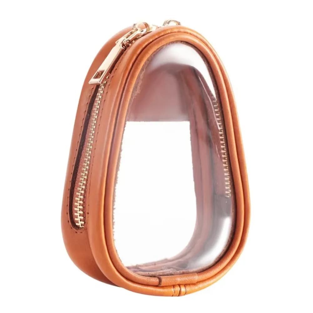 Sac à bijoux portable en cuir, style rétro, élégant, pour le rangement et les voyages, taille compac