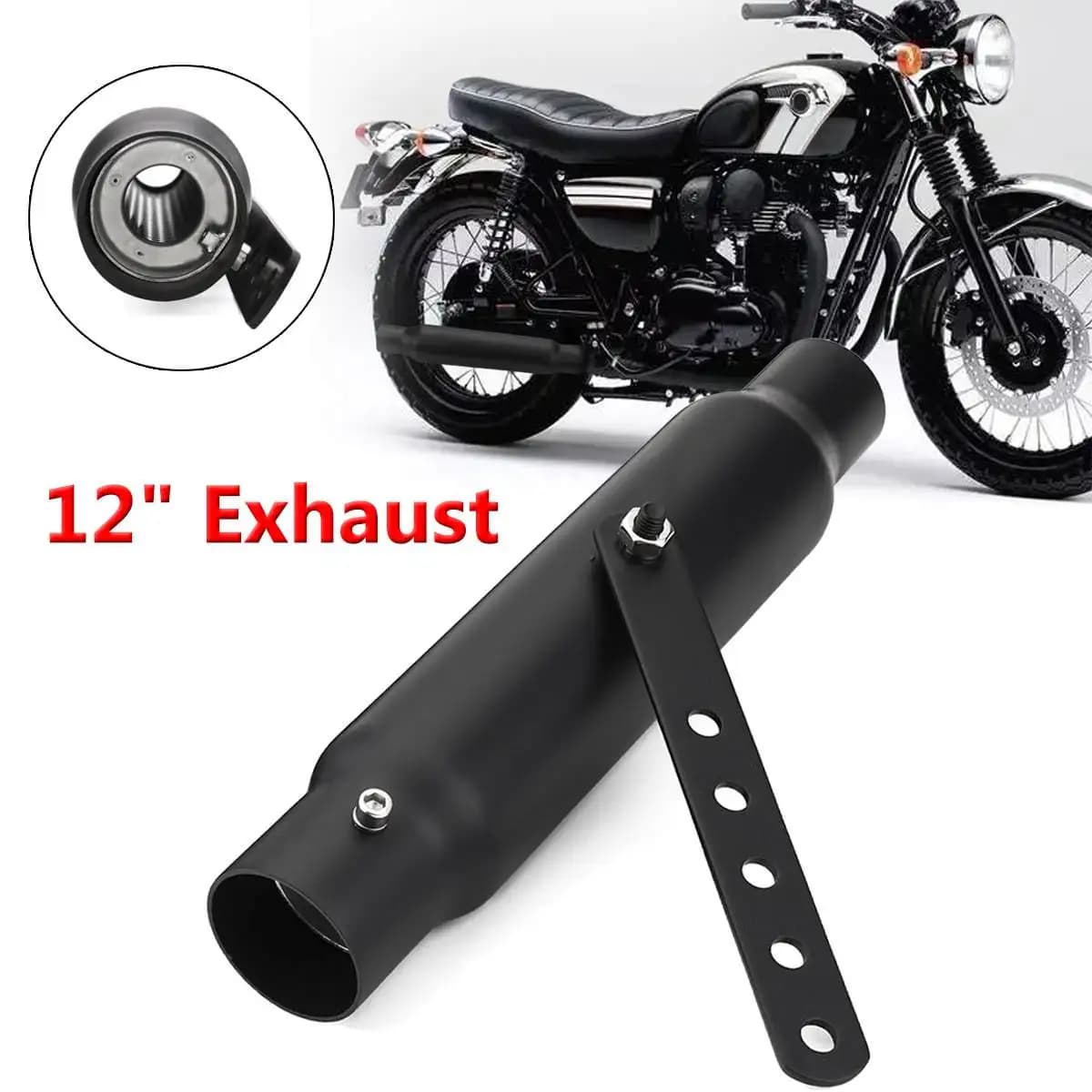 Silencieux d'échappement de Moto rétro Vintage classique galvanoplastie Escap Moto pour Chopper pers