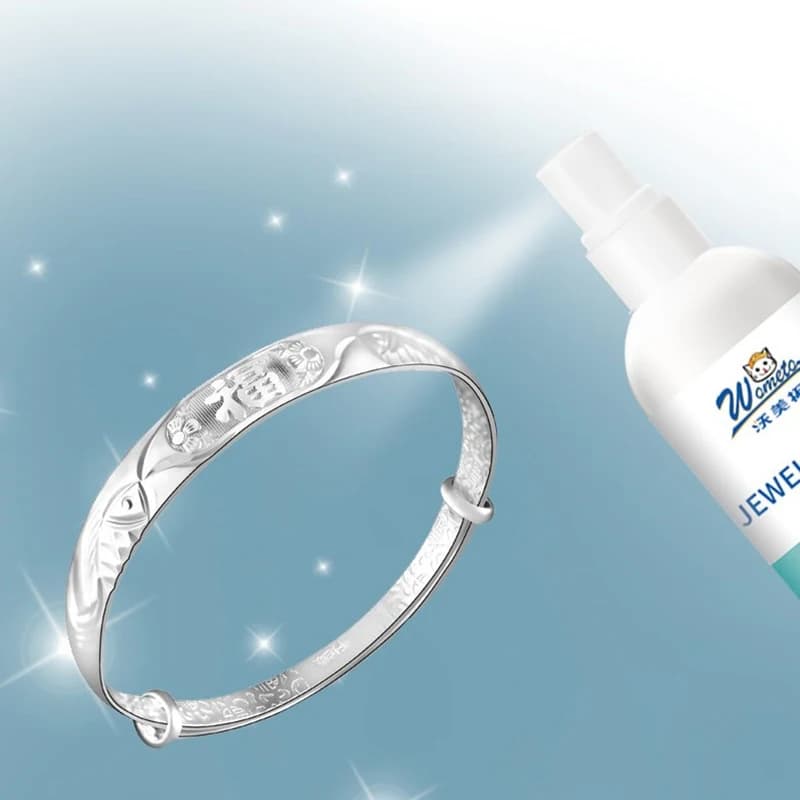 Nettoyant pour bijoux, Solution de nettoyage, dissolvant de ternissement, diamants sans taches, liqu