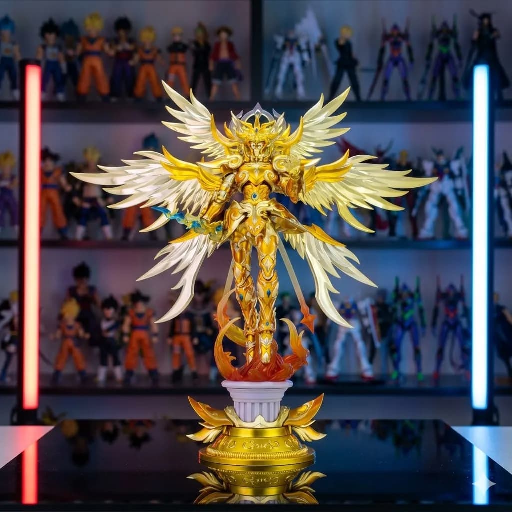 Nouvelle figurine d'action InToypoint/TPSaintSeiyaMyth Cloth EXMMetalLight GoldZeusTotem/ObjectSOG/S