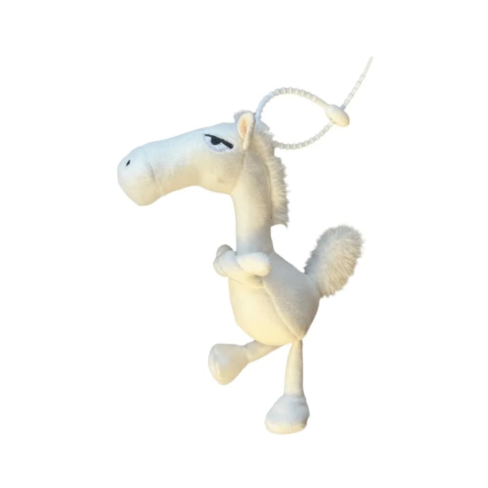 Porte-clés cheval de dessin animé, artisanat de Style fantastique, ornements pendants de cheval amus