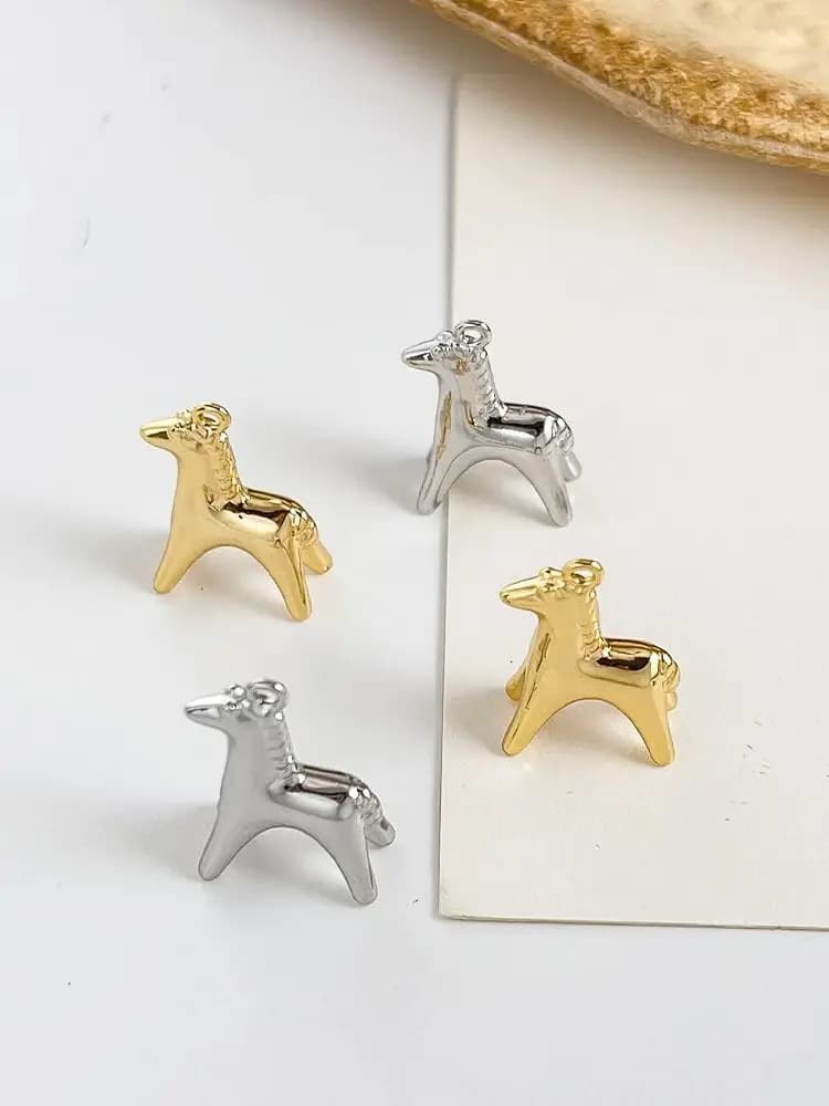 Design Cordial 50 pièces 12*18MM accessoires de bijoux/pendentif en cuivre/forme de cheval/fait à la