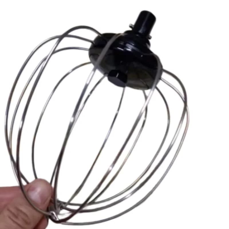 Batteur à œufs en acier inoxydable (avec connecteur en plastique) pour robot pâtissier Klarstein / A