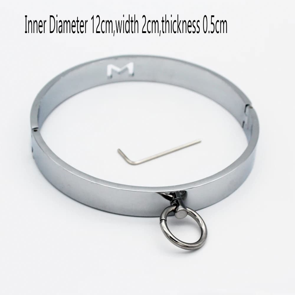Poignet de rinçage en acier pour couples, menottes en métal, produits de bondage, jeu pour adultes, 