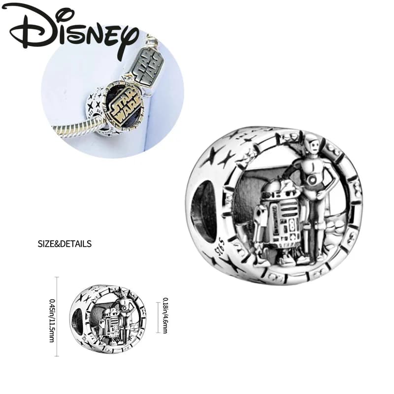 Breloques et pendentifs personnages de dessins animés Disney, nouveau film, guerrier de la justice, 