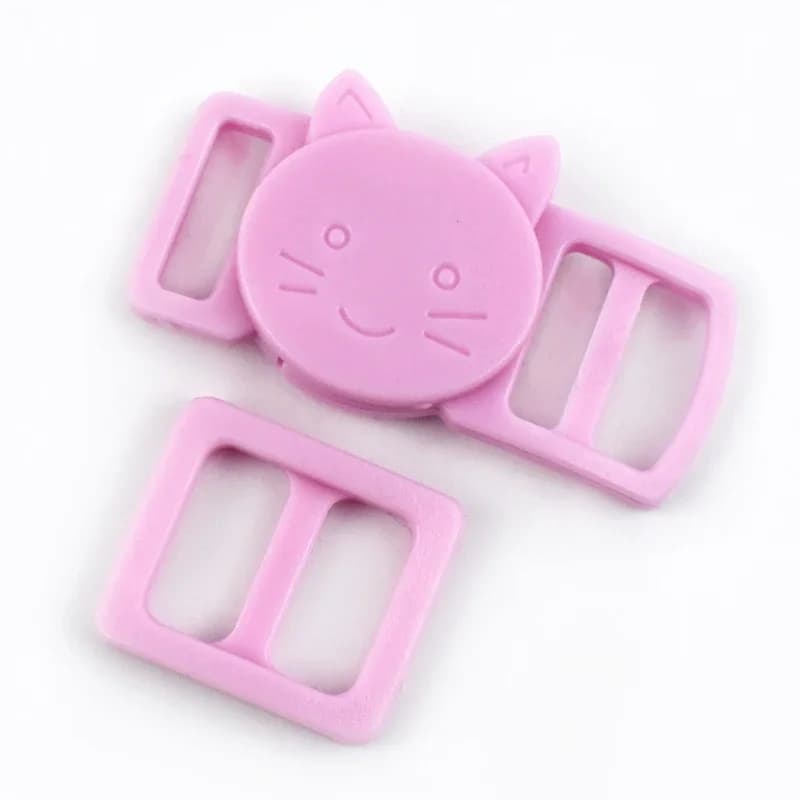 Meetee – boucles de dégagement en plastique de 10mm, 50/100 ensembles, curseur Tri Glide, sangle de 