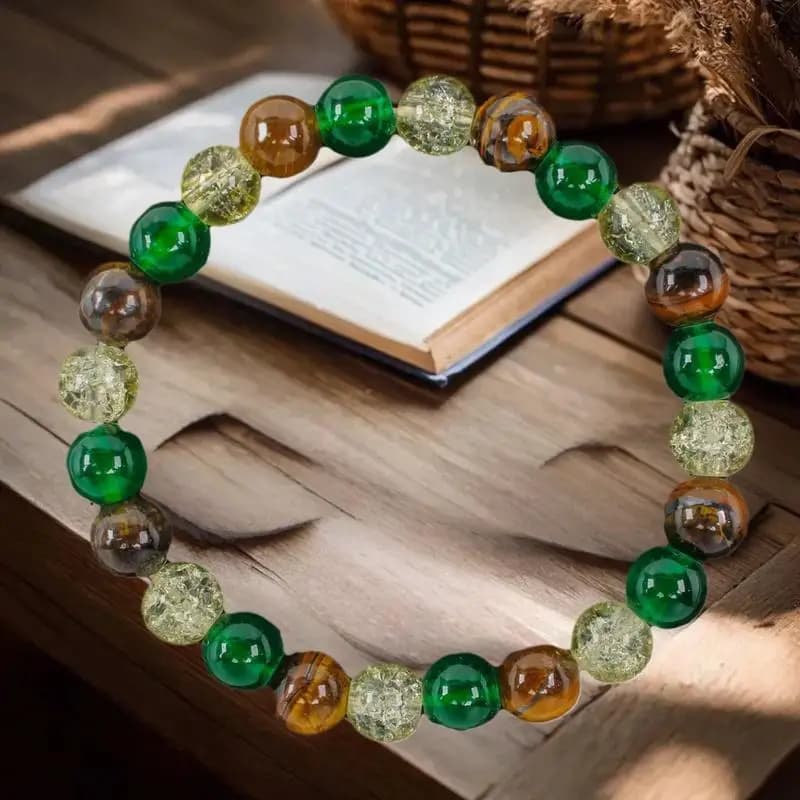 Bracelet d'argent riche pour femmes, style bohème, pierre d'oeil de tigre naturelle, bijoux tendance