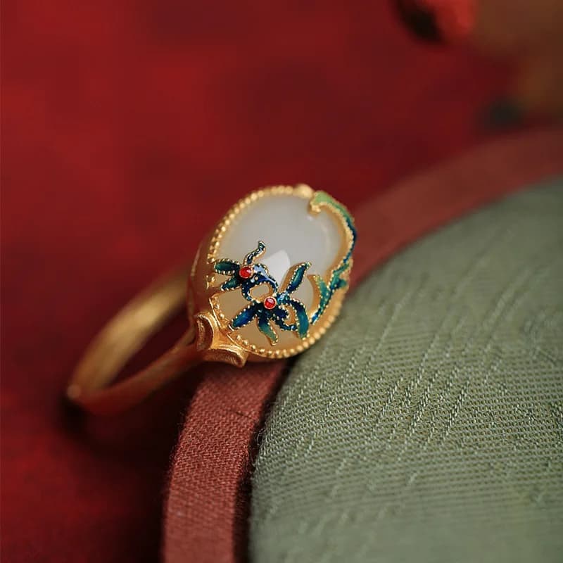 Natural Hotan-Ensembles de bijoux diversifiés pour femmes, artisanat en or des Prairies, fleur en ém