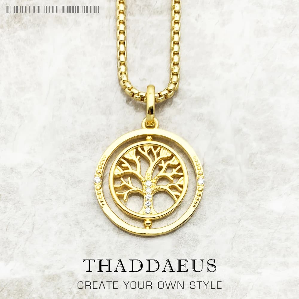 Collier arbre de vie romantique, flambant neuf, chaîne à maillons, bijoux fins, Europe, argent sterl
