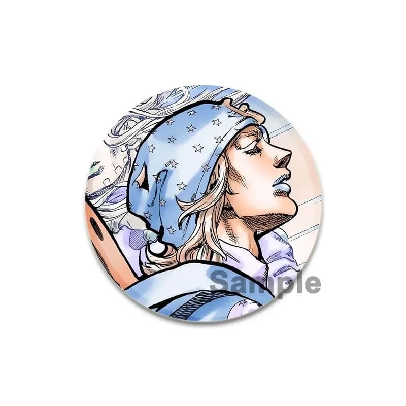 Broches d'aventure Bizarre de JoJo, figurine de dessin animé Kujo Jonathan Joestar Joseph, Badge ron