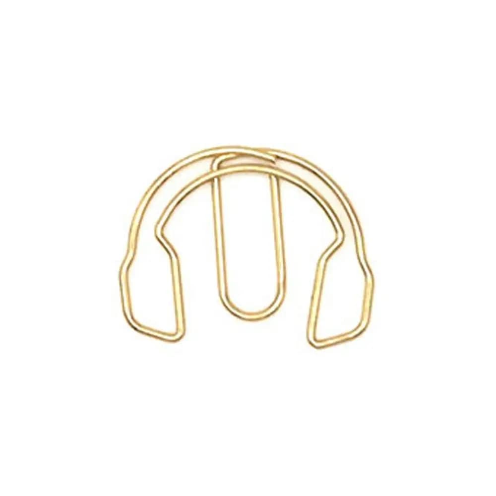 10 pièces mémo en métal Note de musique pinces à papier Clip-on Note de musique pinces à papier en m