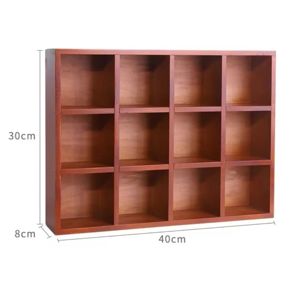 Armoire à grille en bois massif pour stockage de bijoux, un accessoire d'affichage pour accessoires 