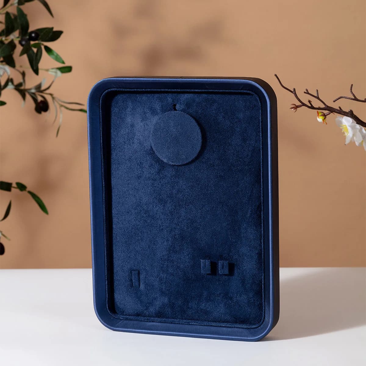 Plateau de présentation de bijoux de luxe, mannequin, support pour collier, accessoires de photograp