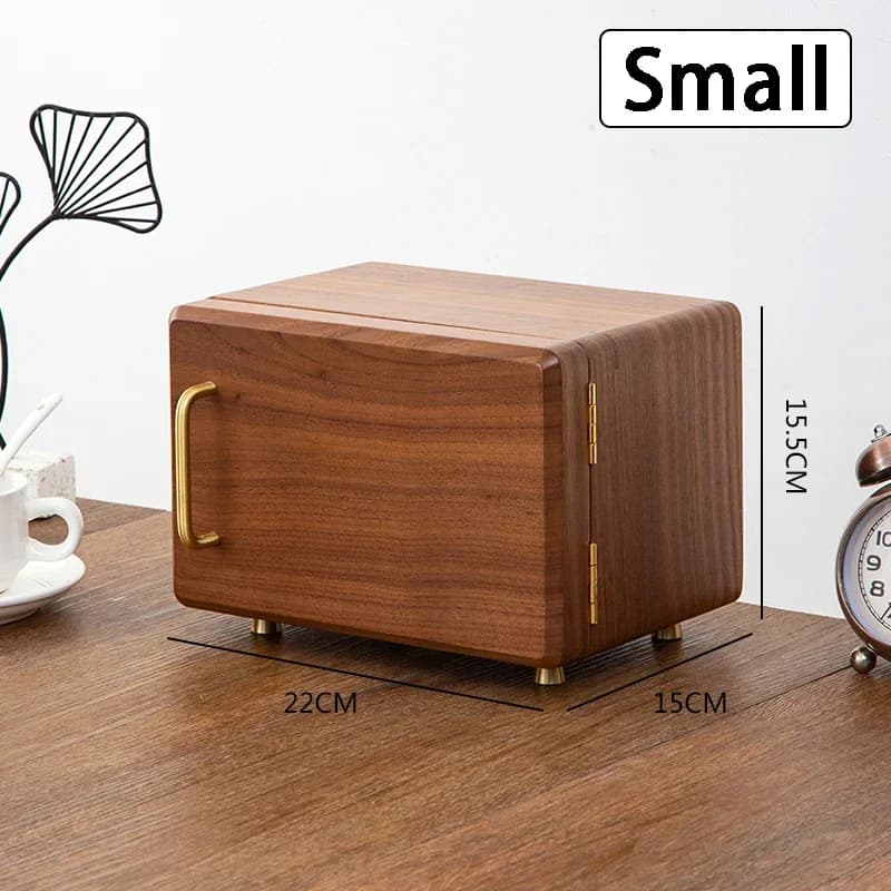Boîte à bijoux en bois de grande capacité pour femmes, boîtes de rangement multicouches pour collier
