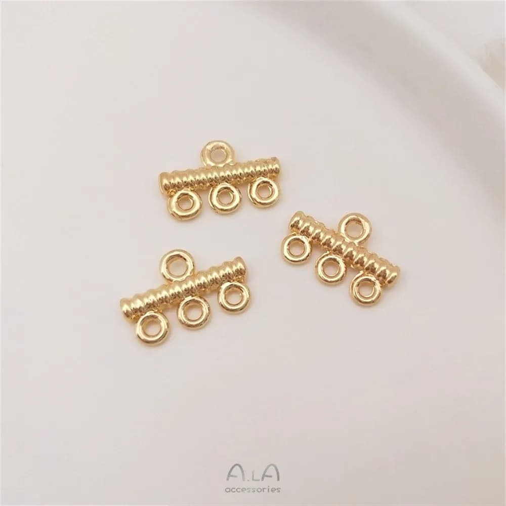 Accessoires de bijoux à bricoler soi-même en or véritable 14K, boucles d'oreilles en épingle à cheve