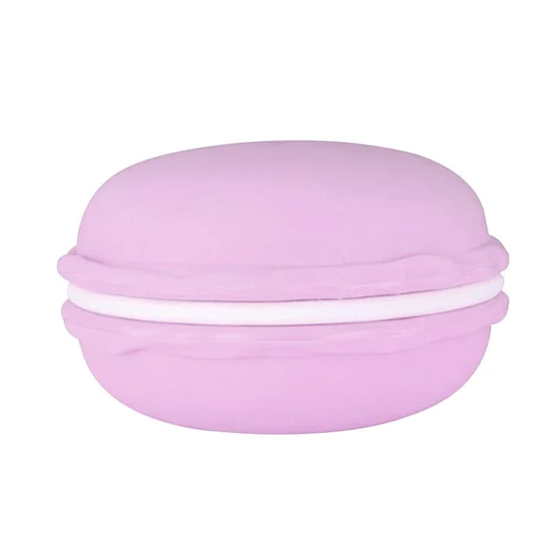 Mini Boîte de Rangement de Bijoux, Macaron Frais, Coloré, Petit Document de Bonbons, Mignon, Collier