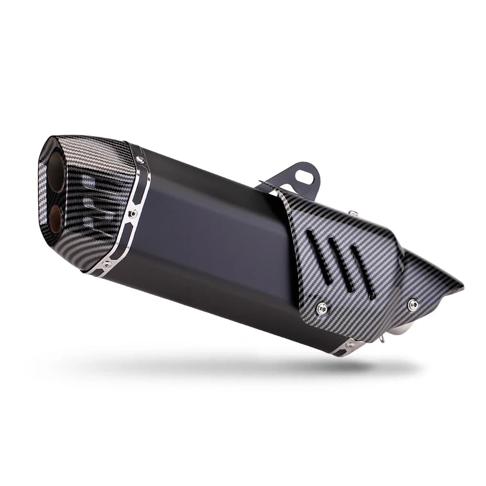 Pot d'échappement de moto 51 mm, kit de tuyaux d'échappement pour moto de rallye S7, tube arrière po