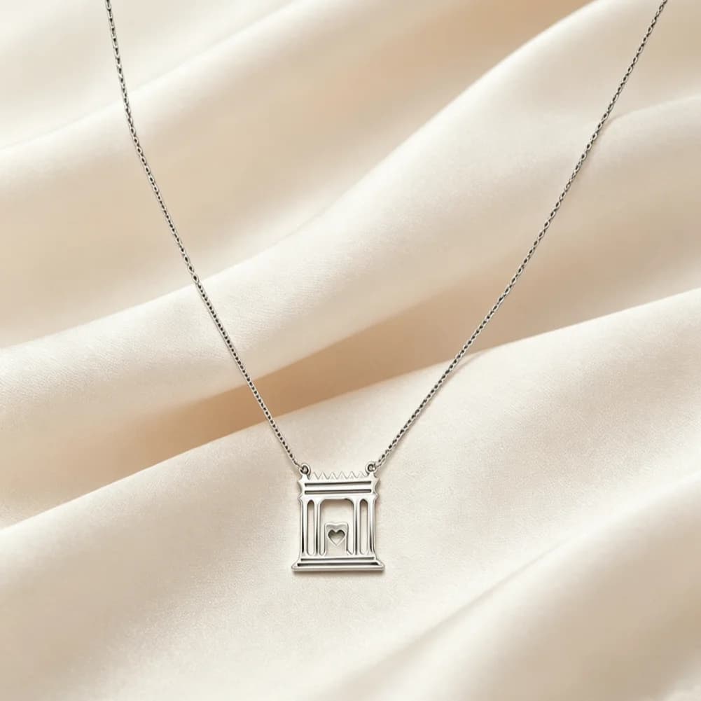 Pendentif Symbole de la Tradition Juive du Temple Saint, Collier Beit HaMikdash, Maison de Prière, T