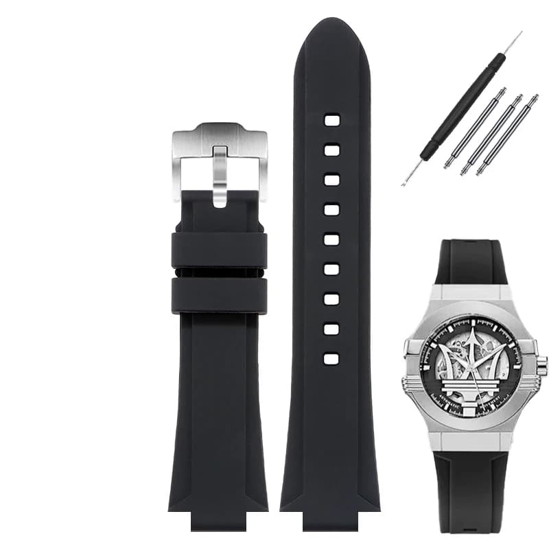 pour montre Trident Maserati R 8821108039   R R 8821108038 /8035/8025 bracelet de sport convexe modi
