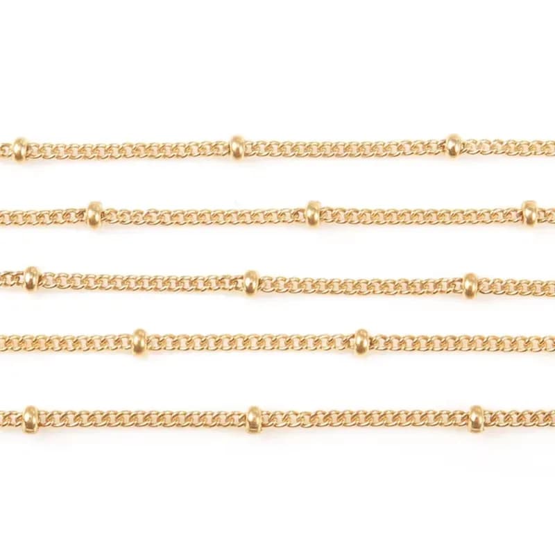 Bijoux en or rempli d'or minimaliste, satellite rempli d'or JO1 MM, bijoux JODIY, 100%, 14K