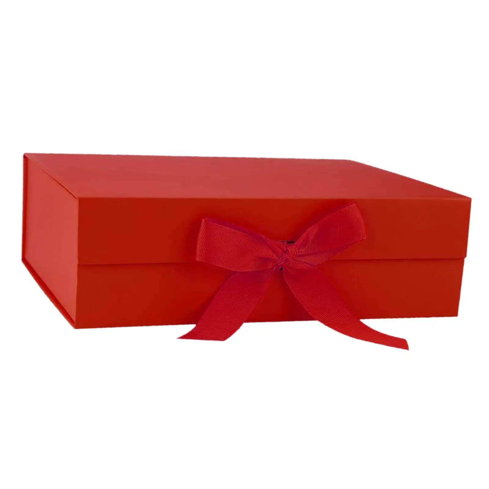 Coffret cadeau avec ruban, grande boîte de rangement réutilisable pour fête d'anniversaire, saint-va