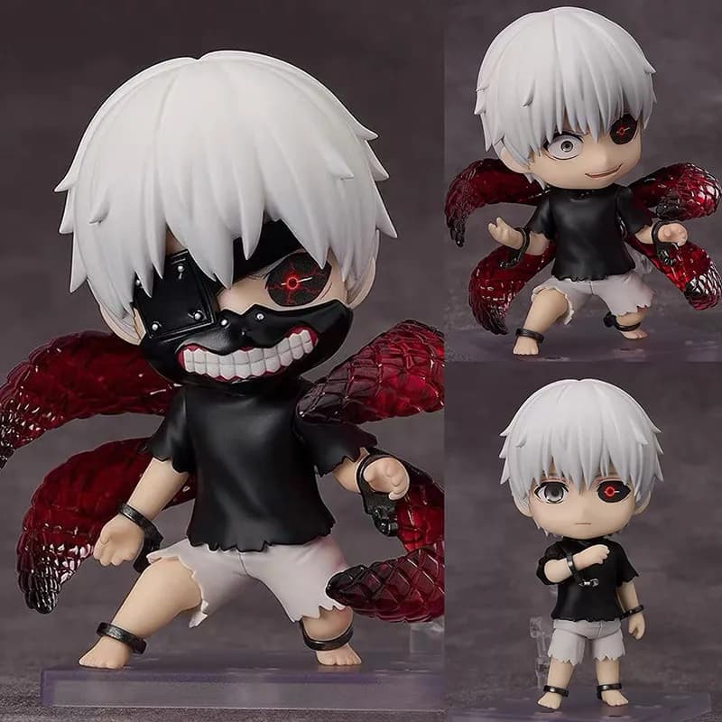Figurine Nendoroid Q Version Tokyo Ghoul Ken Kaneki 2734, figurines d'action anime, modèle de décora