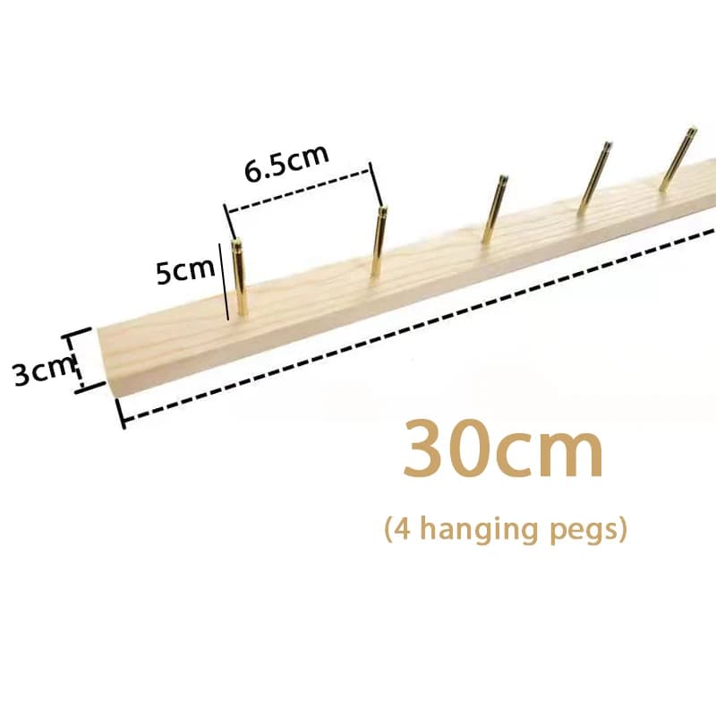 Présentoirs muraux pour bijoux, présentoir de boucles d'oreilles, présentoir de détail, collier en b