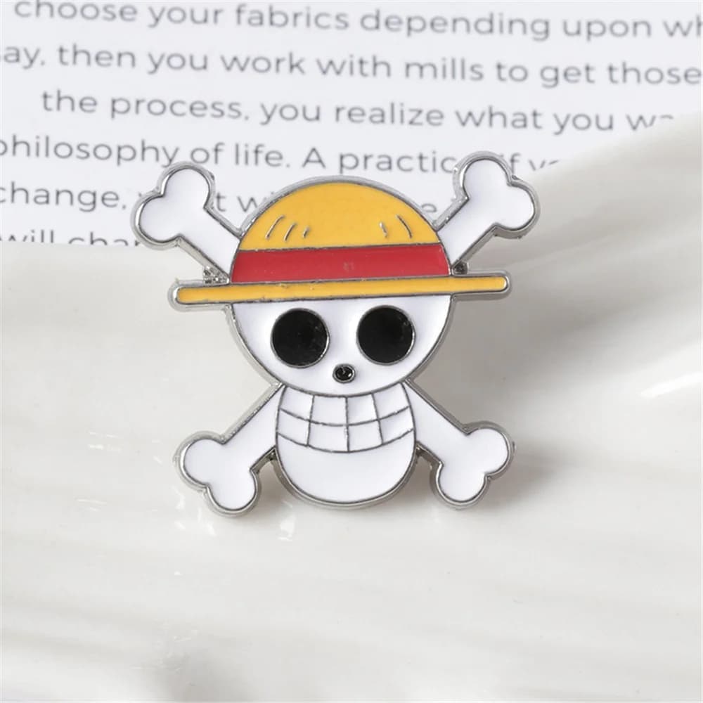 Broche de Personnalité de Dessin Animé, Danemark ge en Métal, Accessoires de Cartable pour Étudiants