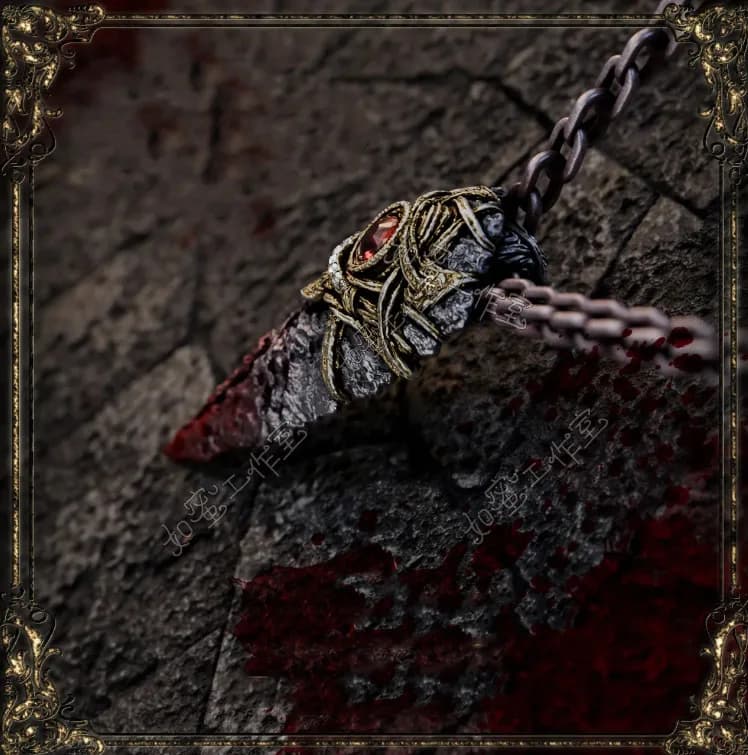 Elden Far Ring Talisman bête griffe pendentif collier Anime jeu pendentif collier personnalisé sweat