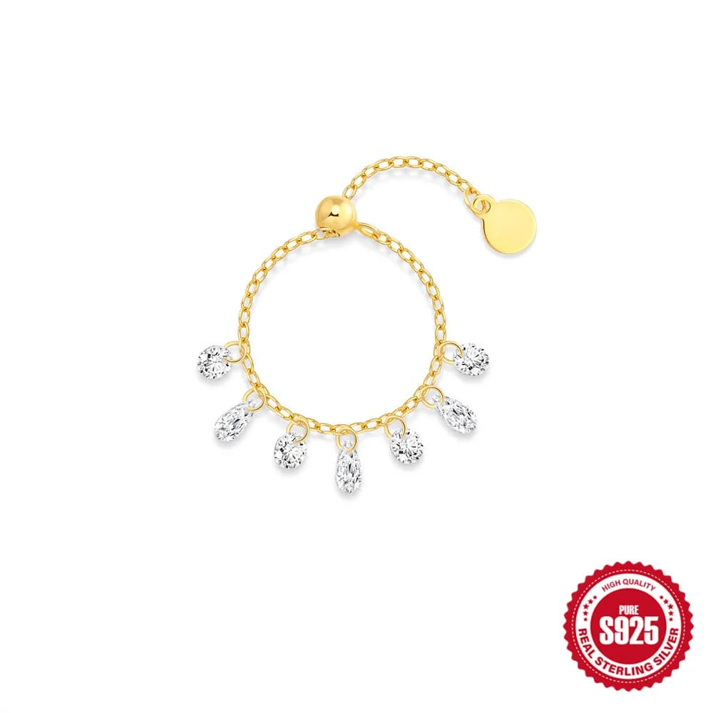ROXI offre spéciale 925 argent Rose en fleur bague pour les femmes Style exquis à la mode pour les f
