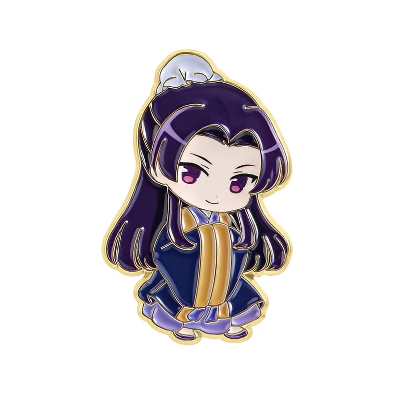 Épingles en émail de personnages de dessins animés, d'anime et de manga, cosplay, filles d'anime, ch