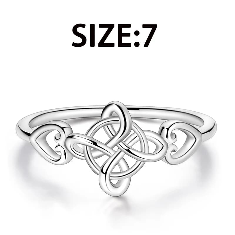 Ensemble de bijoux fins en argent sterling 925, série nœud celtique, boucles d'oreilles, bracelet, b