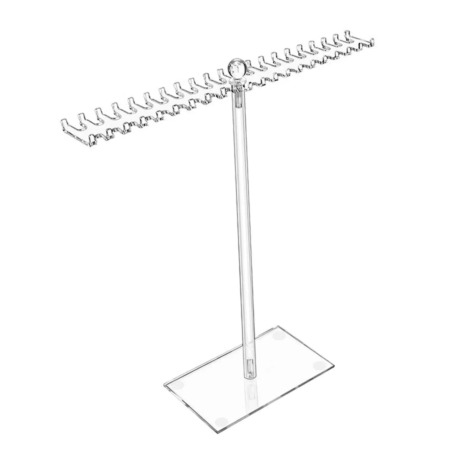 Organisateur de bijoux moderne en acrylique, présentoir à bijoux, support de rangement pour colliers