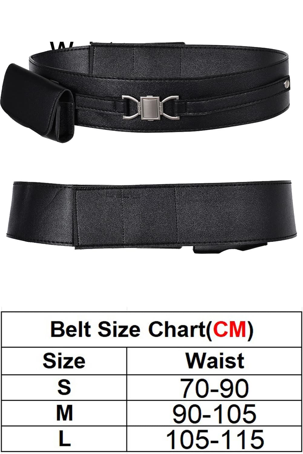 Juedi Knight Anakin Cosplay Ceinture pour Hommes Adultes, Noir, Marron, Film, Space Battle, Nette, C