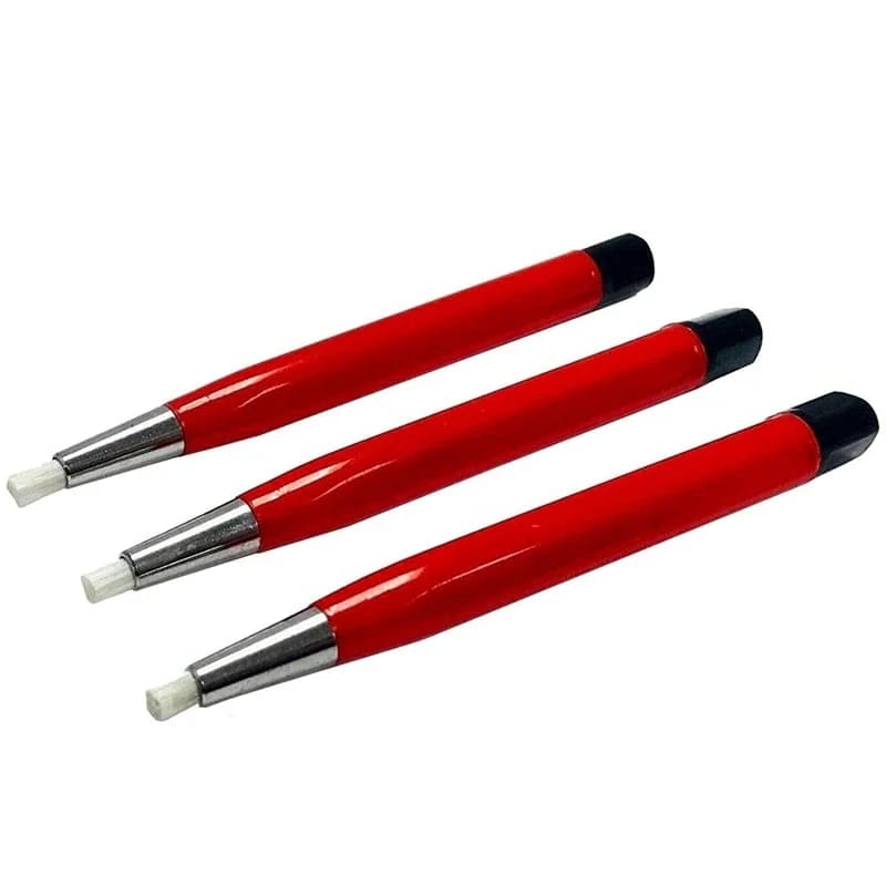 Stylo de nettoyage en fibre de verre, 3 pièces, décapant de rouille pour bijoux, montres, pièces de 